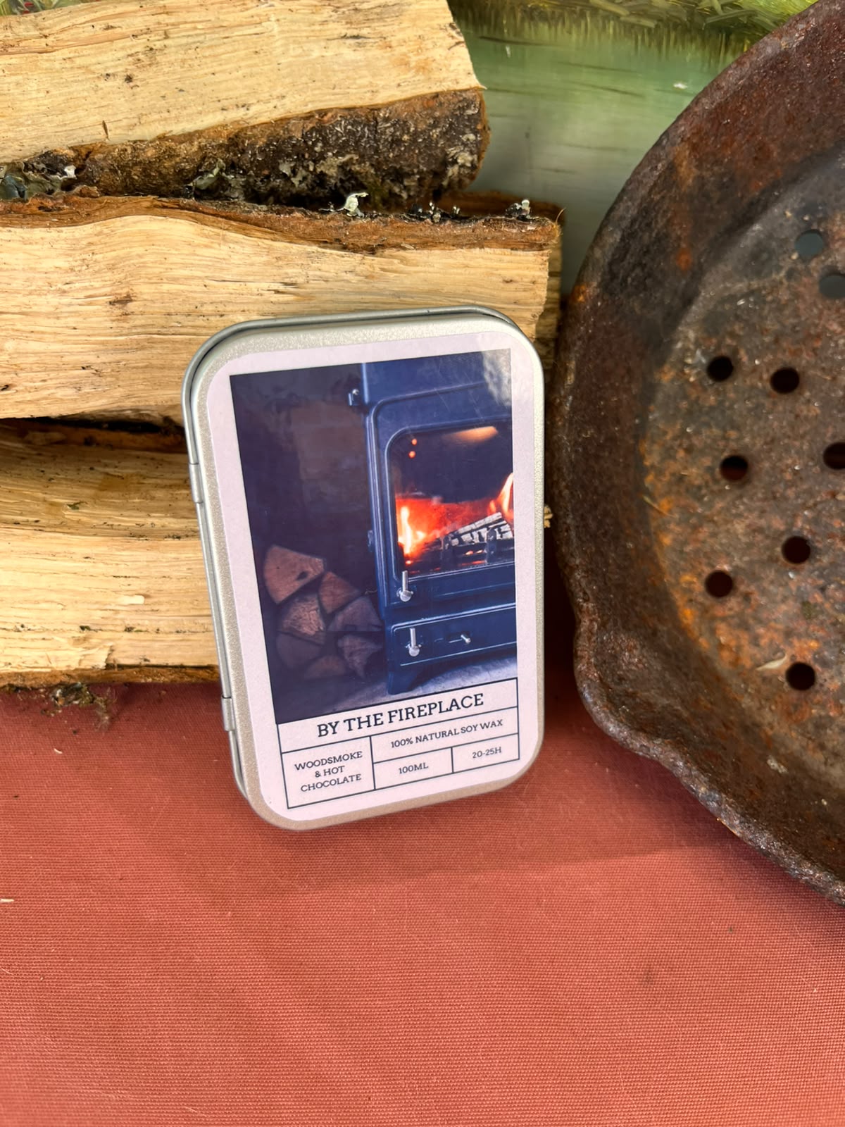 BY THE FIREPLACE · Vela de Soja Natural - Imagen 4