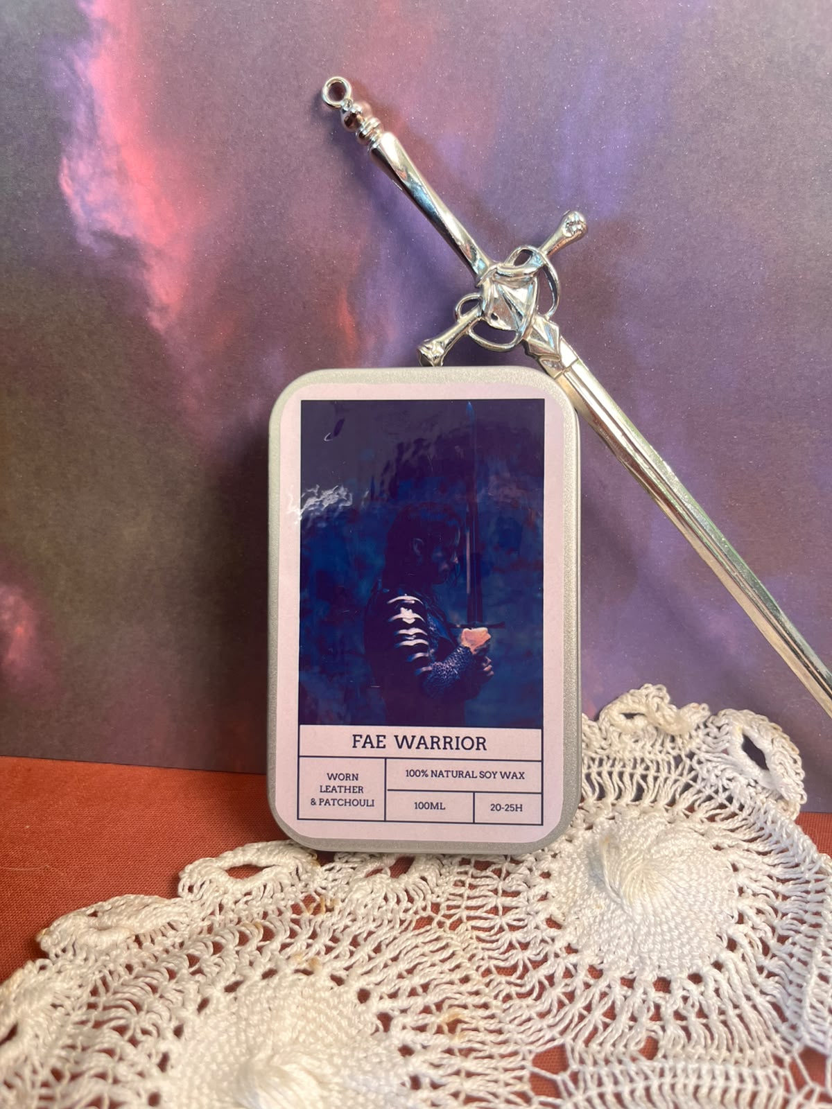 FAE WARRIOR · Vela de Soja Natural - Imagen 4