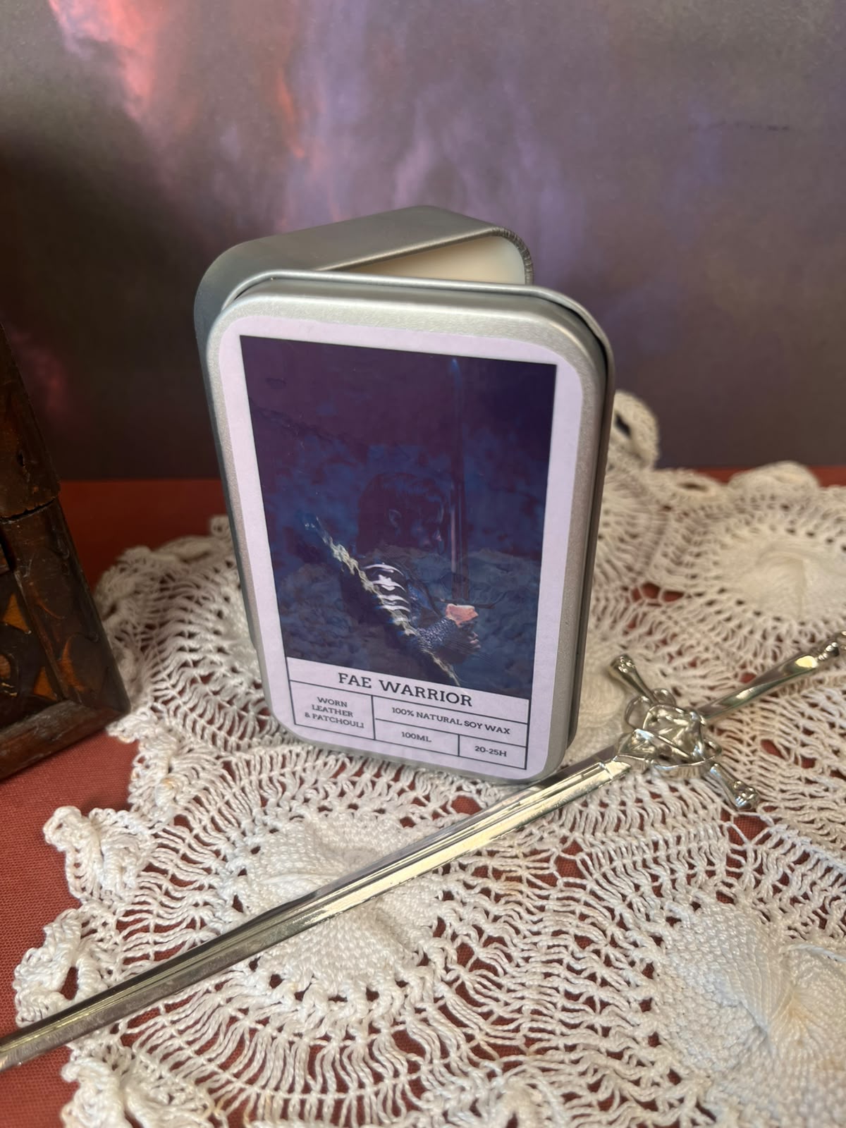 FAE WARRIOR · Vela de Soja Natural - Imagen 2
