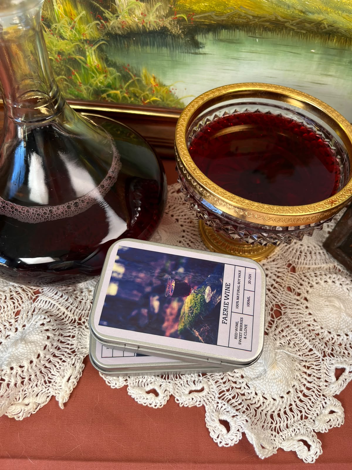 FAERIE WINE · Vela de Soja Natural - Imagen 2
