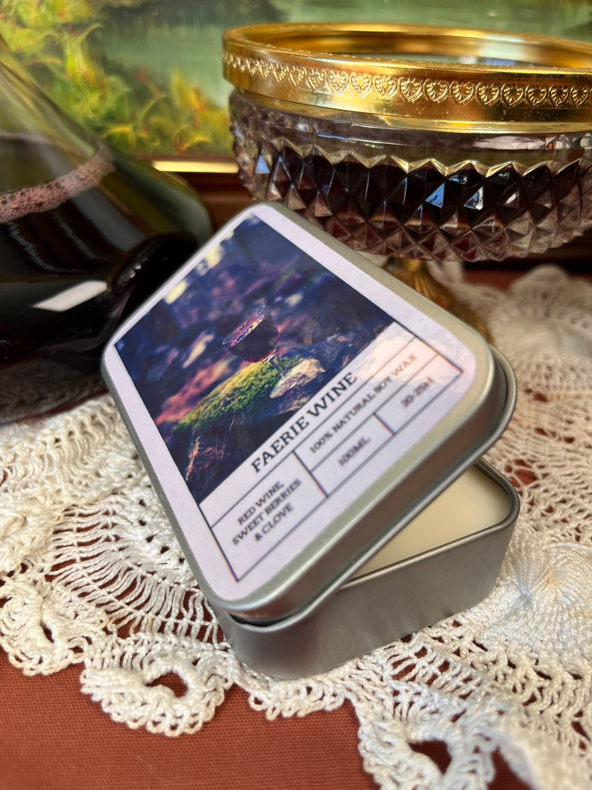 FAERIE WINE · Vela de Soja Natural - Imagen 6