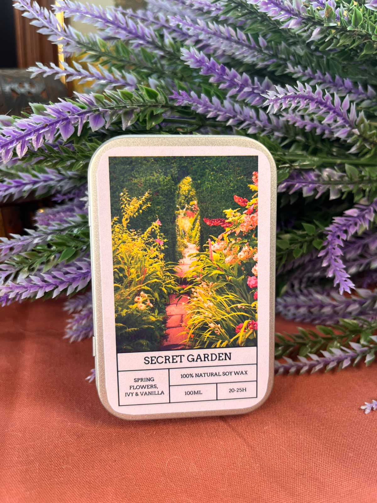 SECRET GARDEN · Vela de Soja Natural
