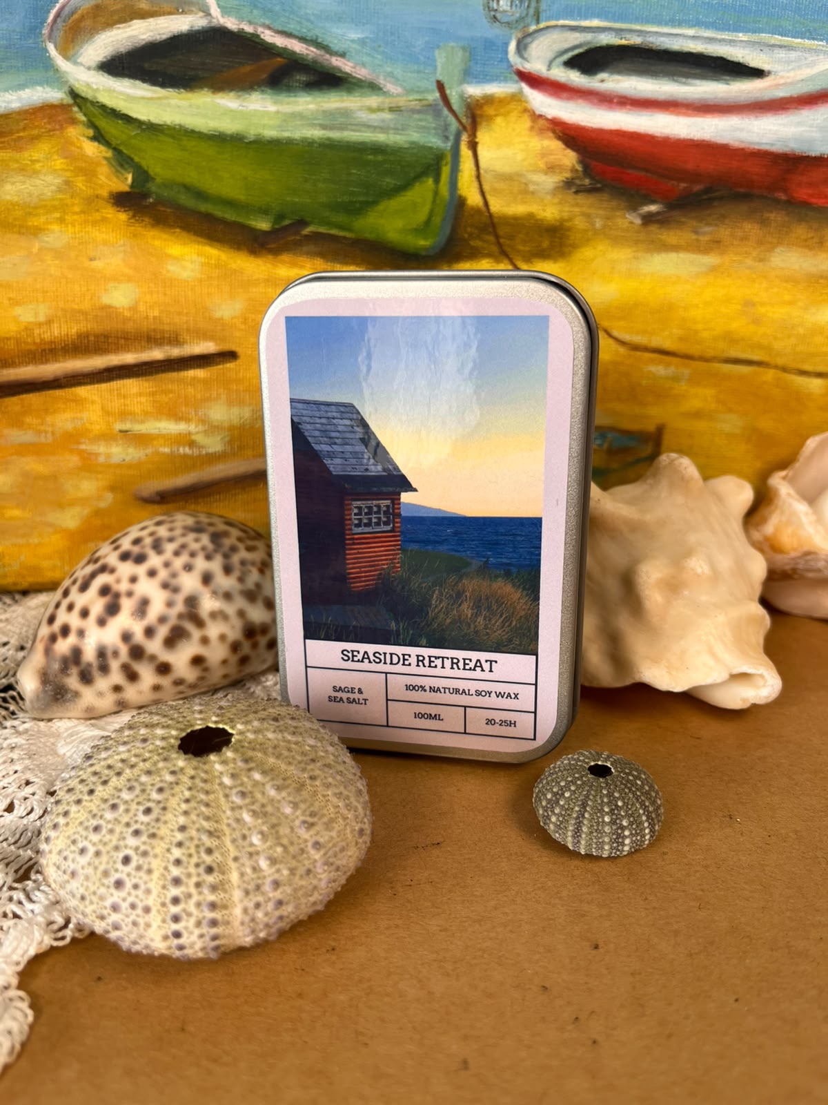 SEASIDE RETREAT · Vela de Soja Natural - Imagen 6