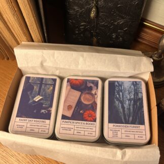 Set de Velas de Otoño • Pack de 3 velas aromáticas otoñales